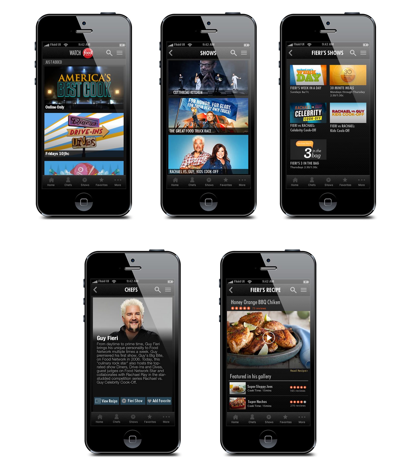 food network mobile